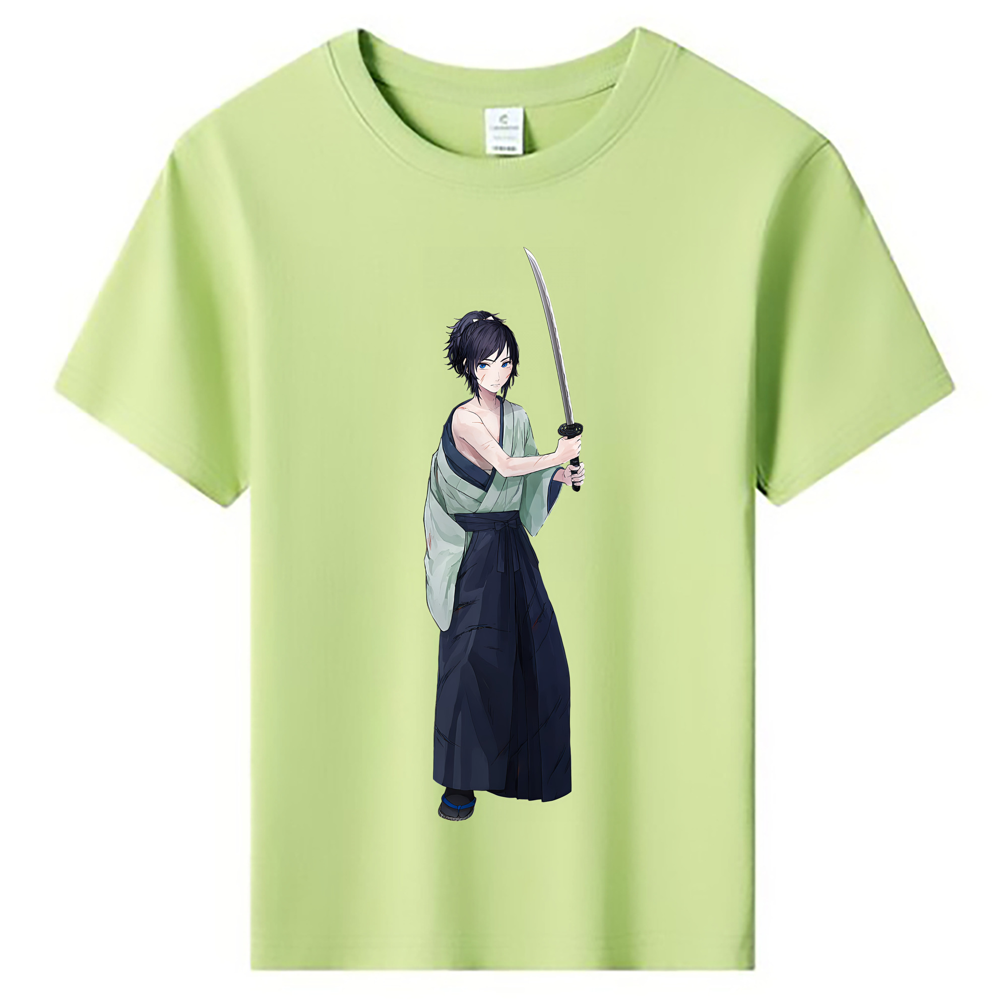 （画像用） 刀剣乱舞 Touken Ranbu 綿100％キッズTシャツ（フロントプリント）